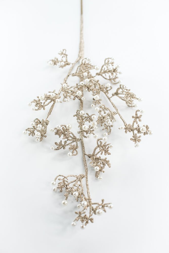 Pearls glittered spray - Greenery MarketXG590 - TIF