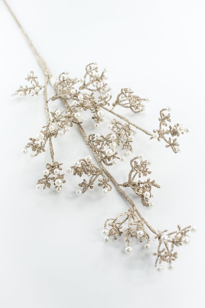 Pearls glittered spray - Greenery MarketXG590 - TIF