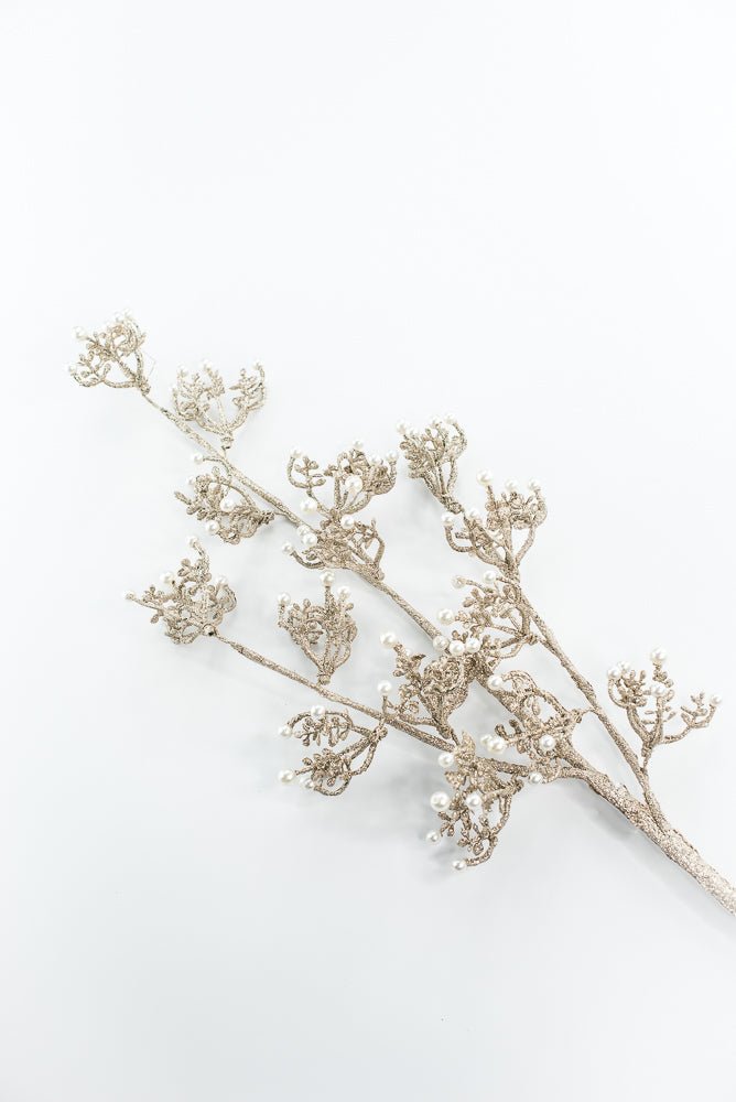Pearls glittered spray - Greenery MarketXG590 - TIF