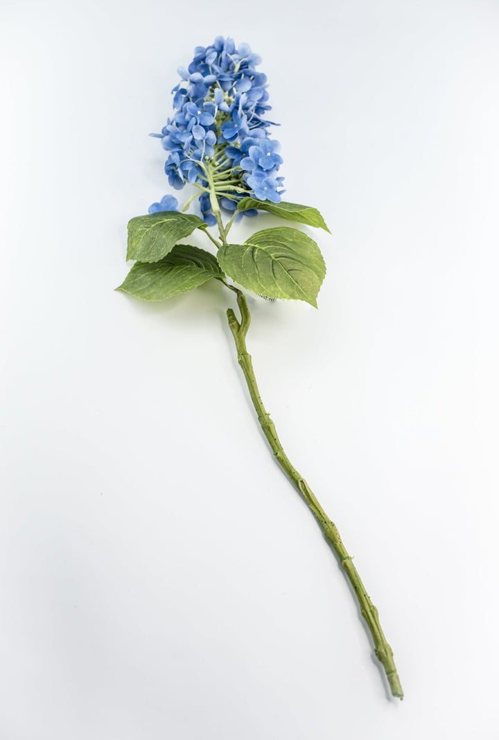 Peegee hydrangea stem - blue - real touch - Greenery Market6466 - B