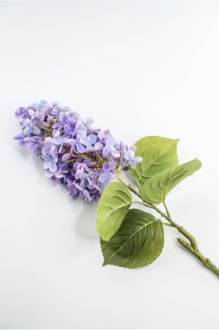 Peegee hydrangea stem - lavender - real touch - Greenery Market6466 - LAV