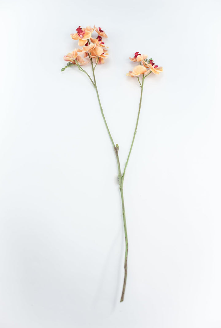 Phalaenopsis, Mini Orchid Flower spray - orange - Greenery MarketArtificial Flora6481 - OG