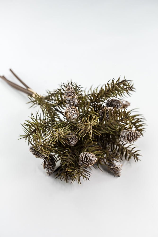 Pine Bundle With Pinecone - 15" - Greenery MarketX1979HEMLOCK