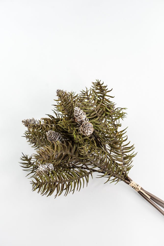 Pine Bundle With Pinecone - 15" - Greenery MarketX1979HEMLOCK