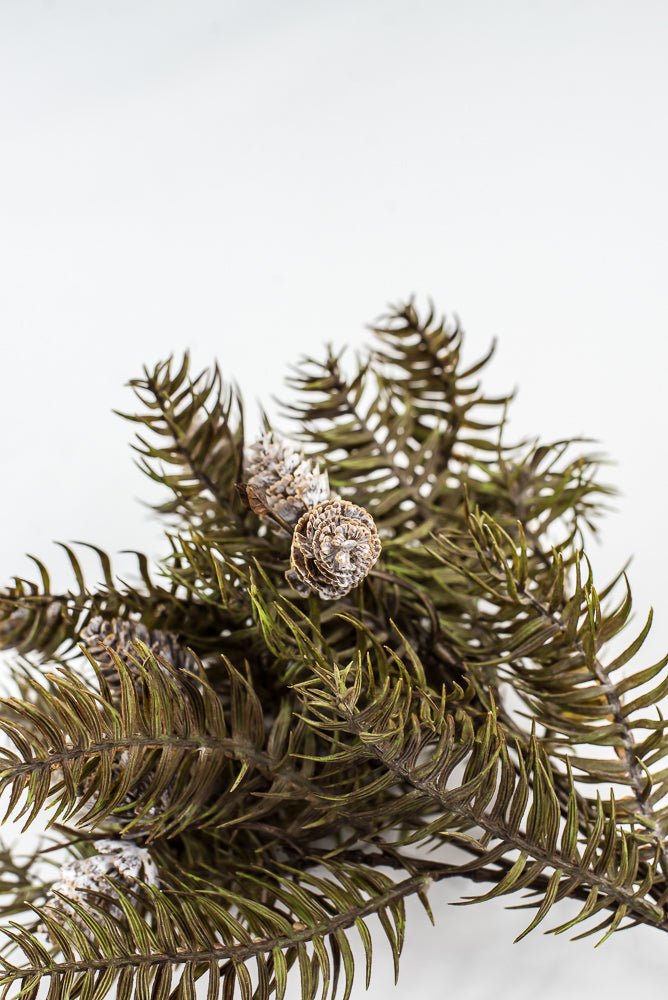 Pine Bundle With Pinecone - 15" - Greenery MarketX1979HEMLOCK