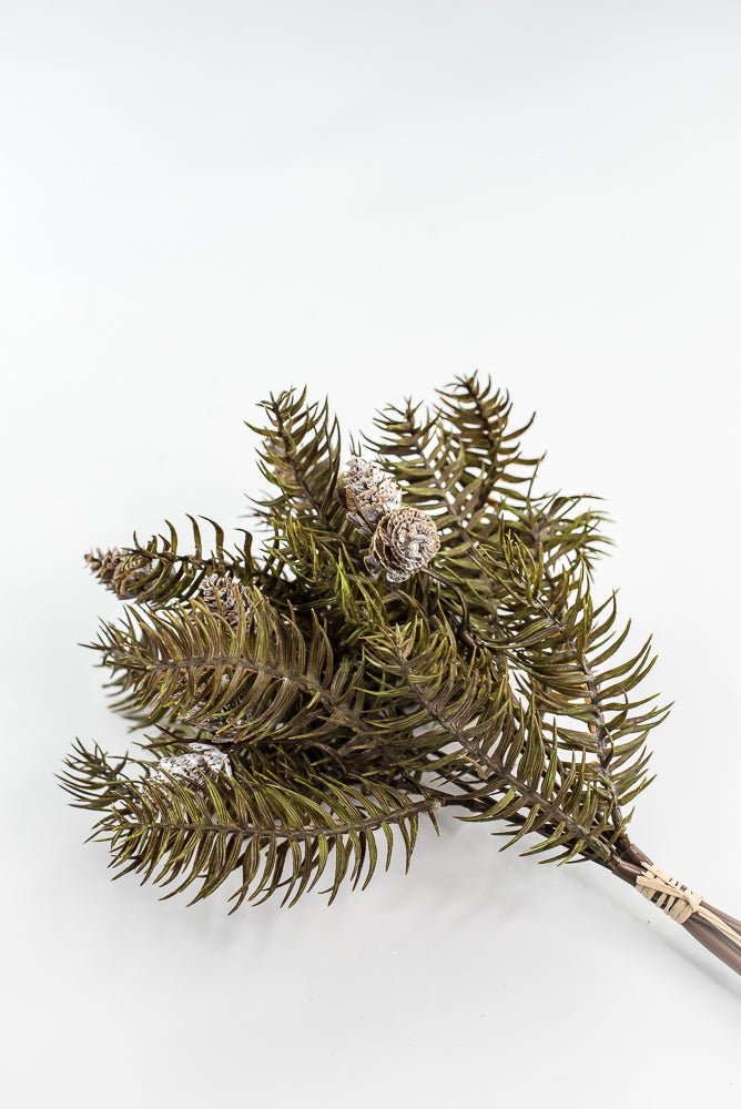 Pine Bundle With Pinecone - 15" - Greenery MarketX1979HEMLOCK