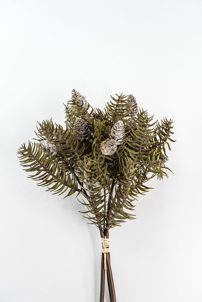 Pine Bundle With Pinecone - 15" - Greenery MarketX1979HEMLOCK