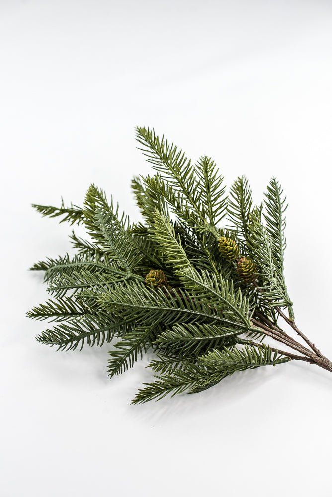 Pine Bush With Mini Pinecone - 17" - Greenery MarketX2142PINE