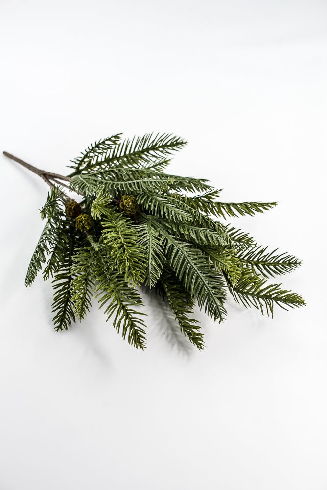 Pine Bush With Mini Pinecone - 17" - Greenery MarketX2142PINE
