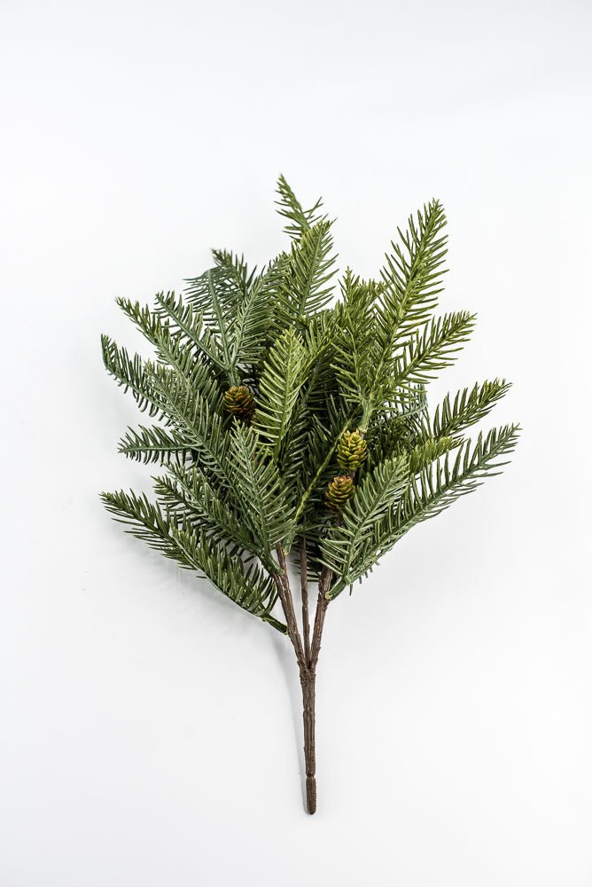 Pine Bush With Mini Pinecone - 17" - Greenery MarketX2142PINE