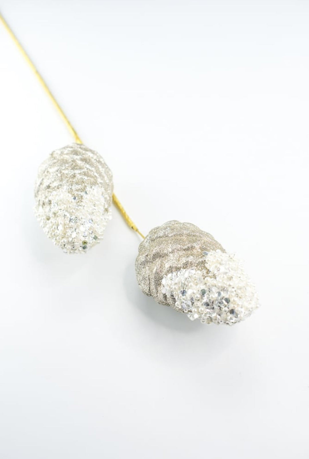 Pinecone With Pearls Spray - Greenery MarketHoliday Ornaments86050CH