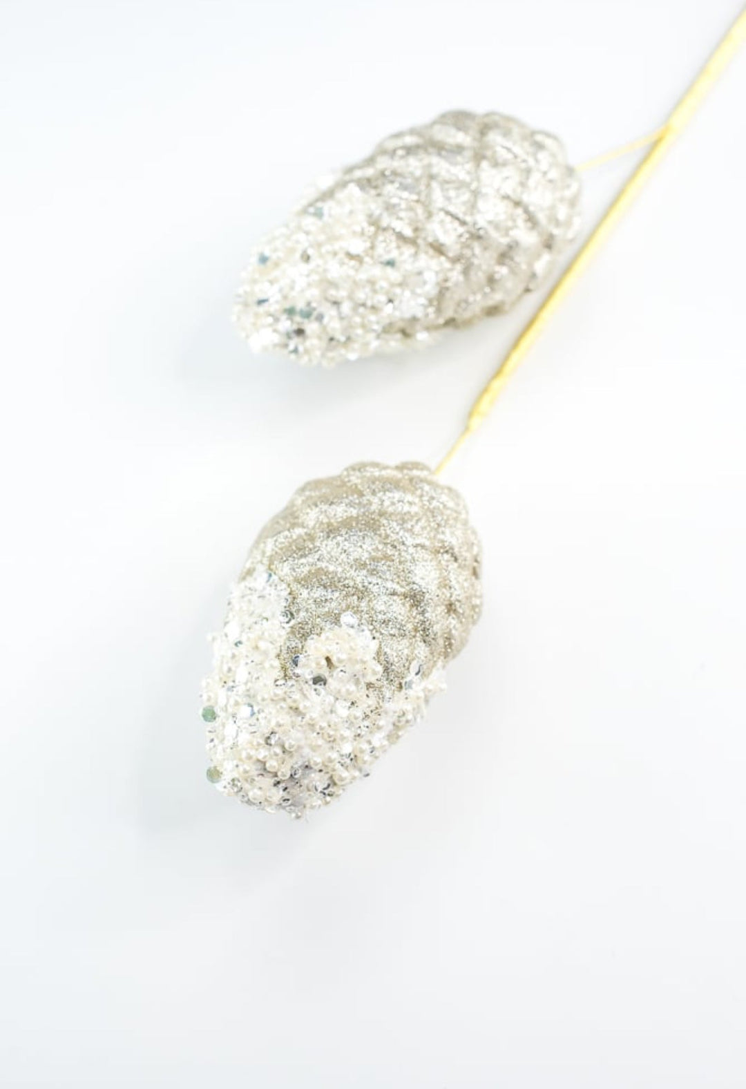 Pinecone With Pearls Spray - Greenery MarketHoliday Ornaments86050CH