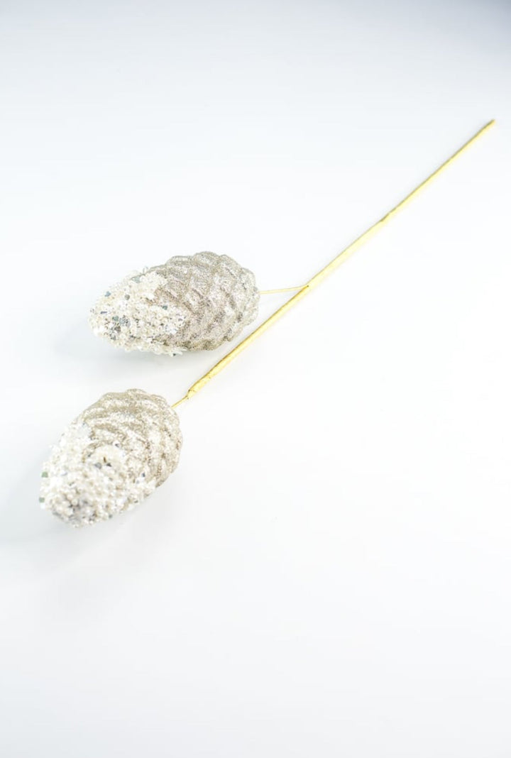 Pinecone With Pearls Spray - Greenery MarketHoliday Ornaments86050CH