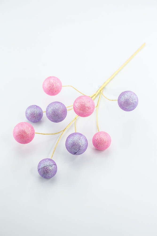 Pink and Lavender Ball Pick - Greenery Market86107PKLV