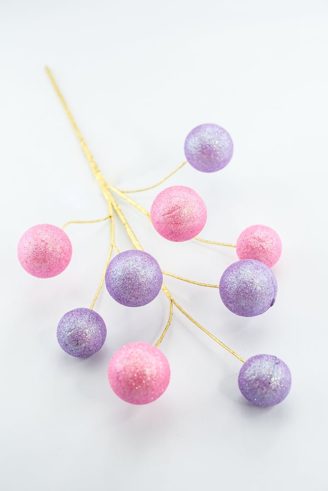 Pink and Lavender Ball Pick - Greenery Market86107PKLV