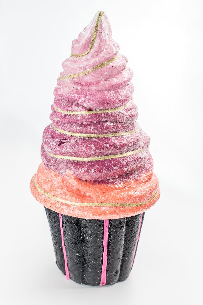 Pink and Orange Decor Cupcake - Greenery Market57326PKOR