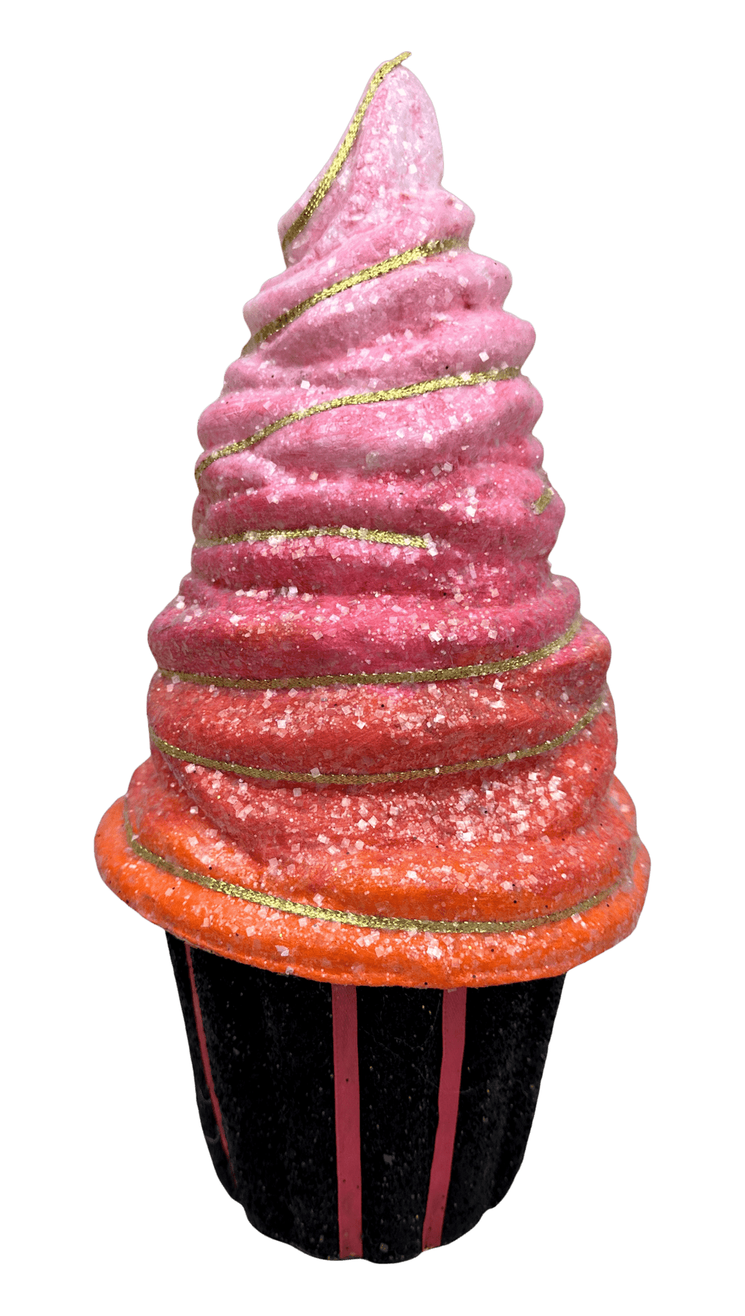 Pink and Orange Decor Cupcake - Greenery Market57326PKOR