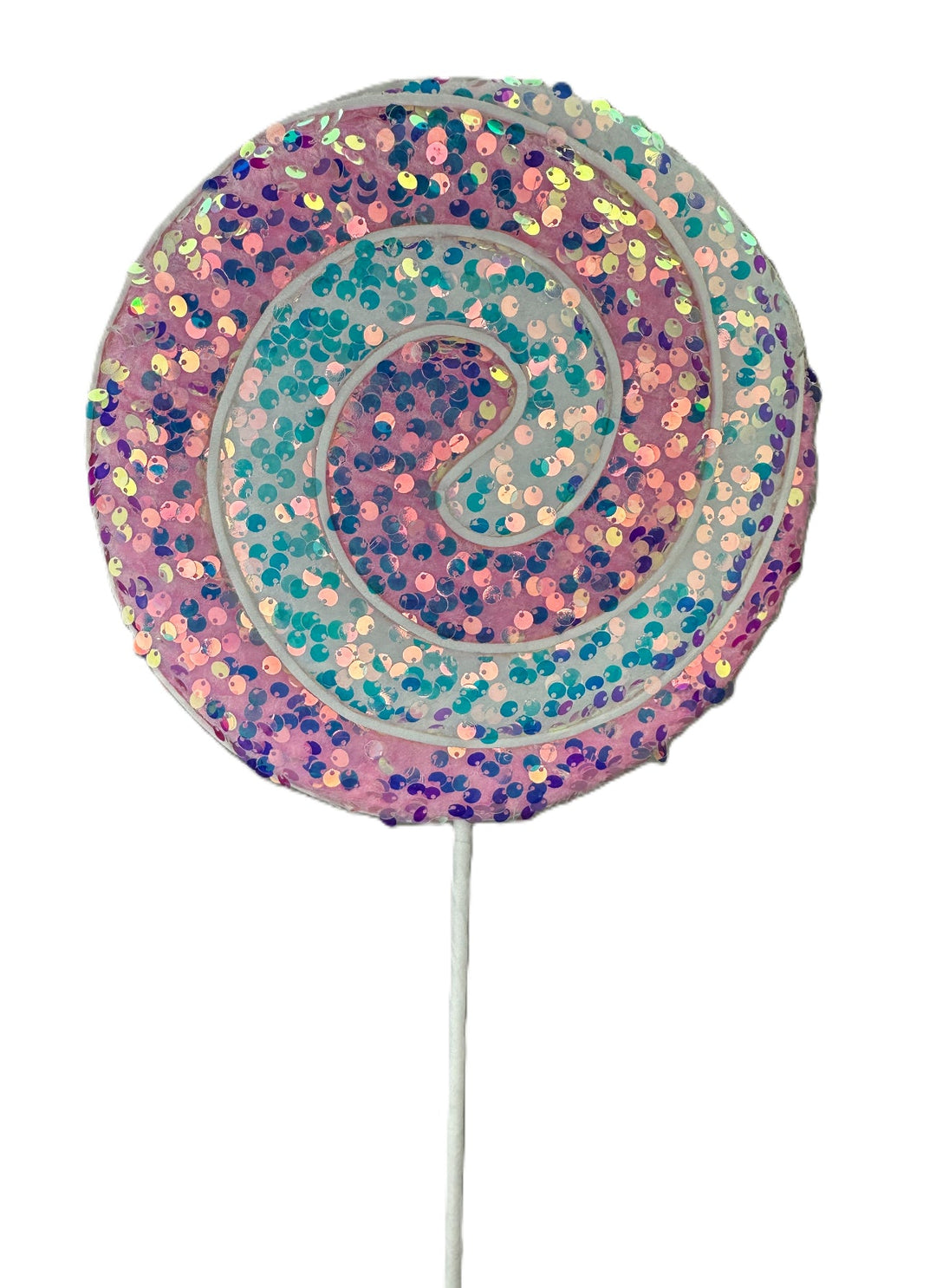 Pink and White Lollipop Stem - Greenery MarketGM2131PKWT