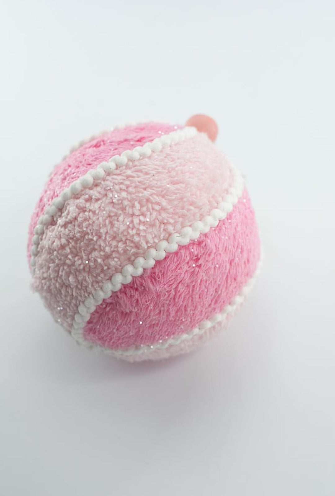 Pink and White Ornament Ball - Greenery Market86248PKWT