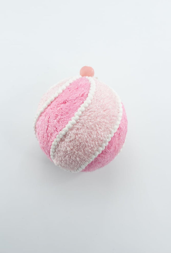 Pink and White Ornament Ball - Greenery Market86248PKWT