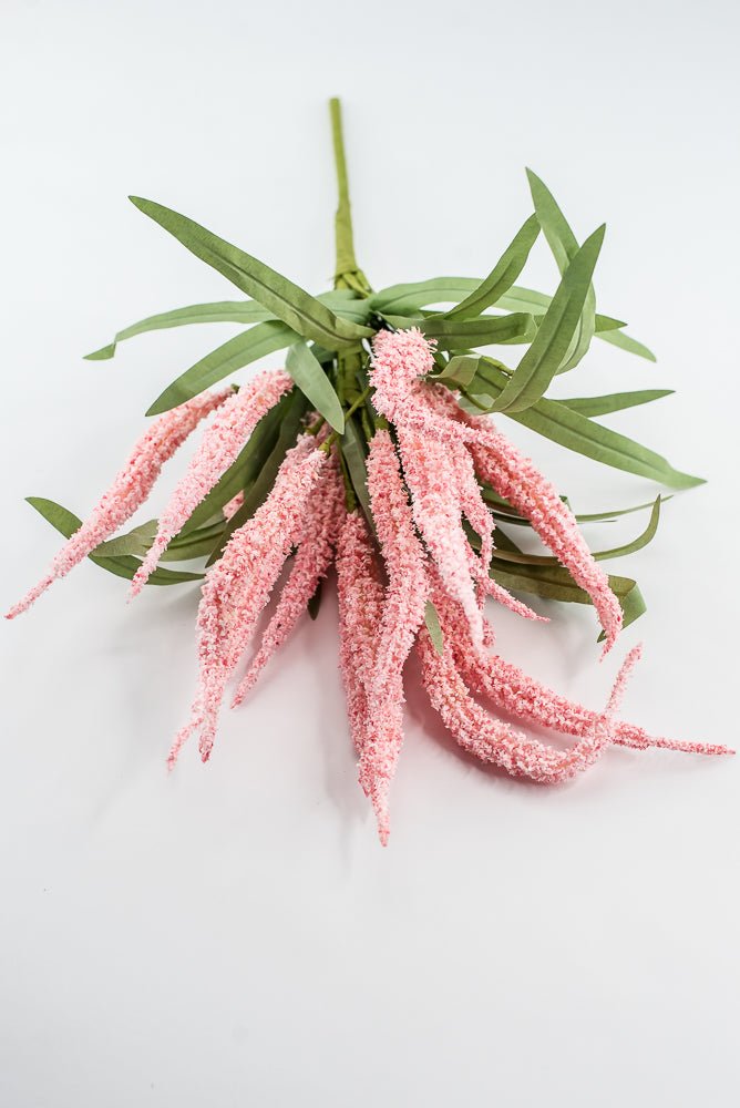 Pink, Artificial, Foxtail Flower Bush - Greenery MarketArtificial Flora64852 - PK