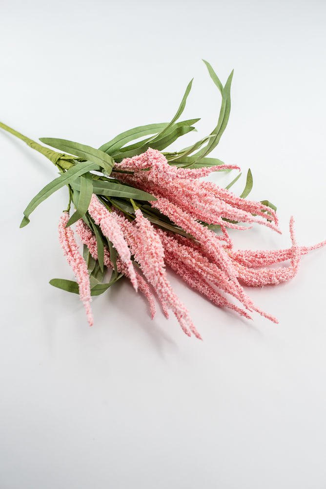 Pink, Artificial, Foxtail Flower Bush - Greenery MarketArtificial Flora64852 - PK