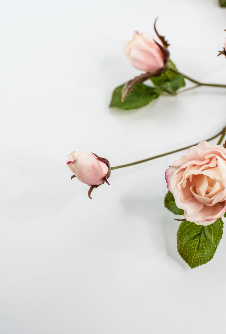 Pink Blush Rose Spray - Greenery Marketartificial flowersMTF24289 PEBL
