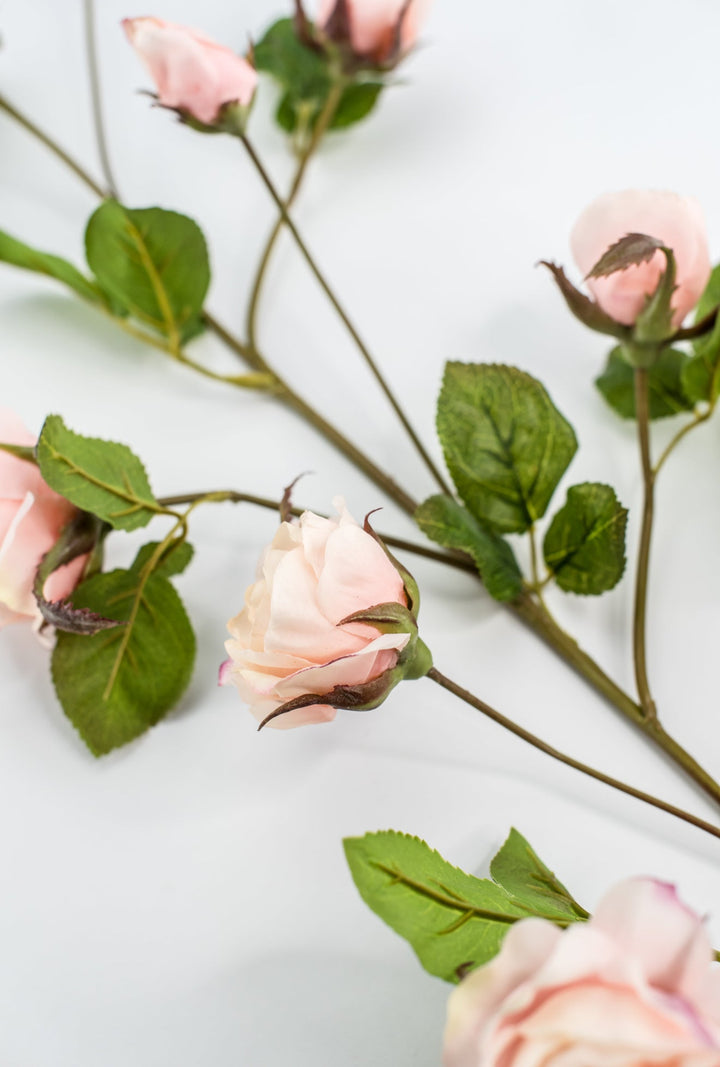 Pink Blush Rose Spray - Greenery Marketartificial flowersMTF24289 PEBL