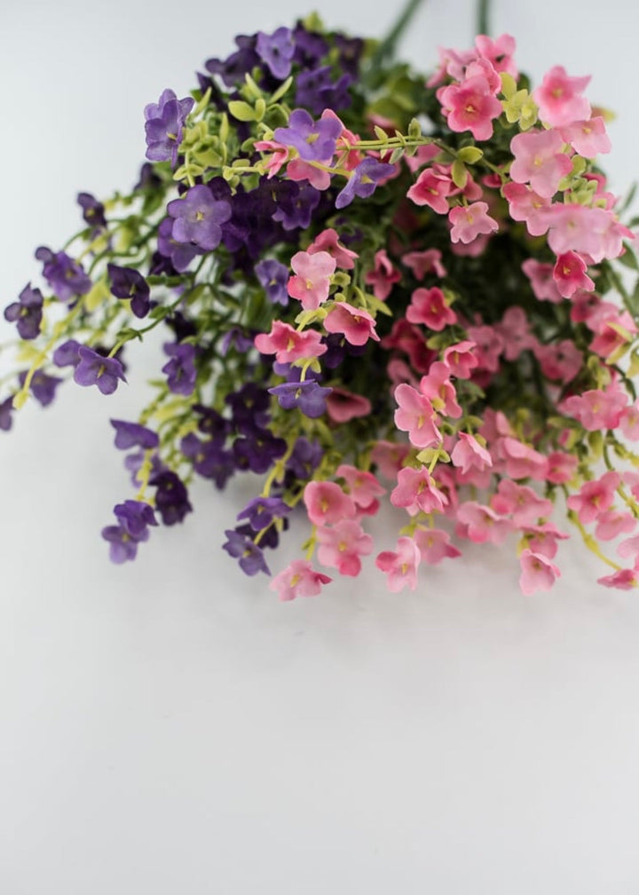 Pink filler flower and greenery bush - Greenery Marketartificial flowers83416 - PK