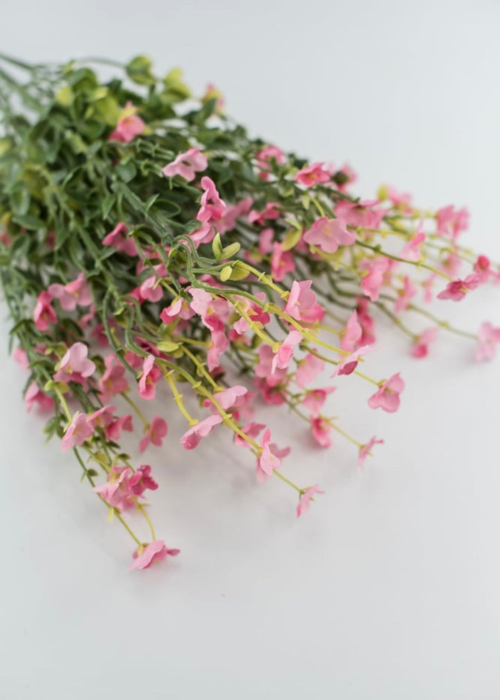Pink filler flower and greenery bush - Greenery Marketartificial flowers83416 - PK