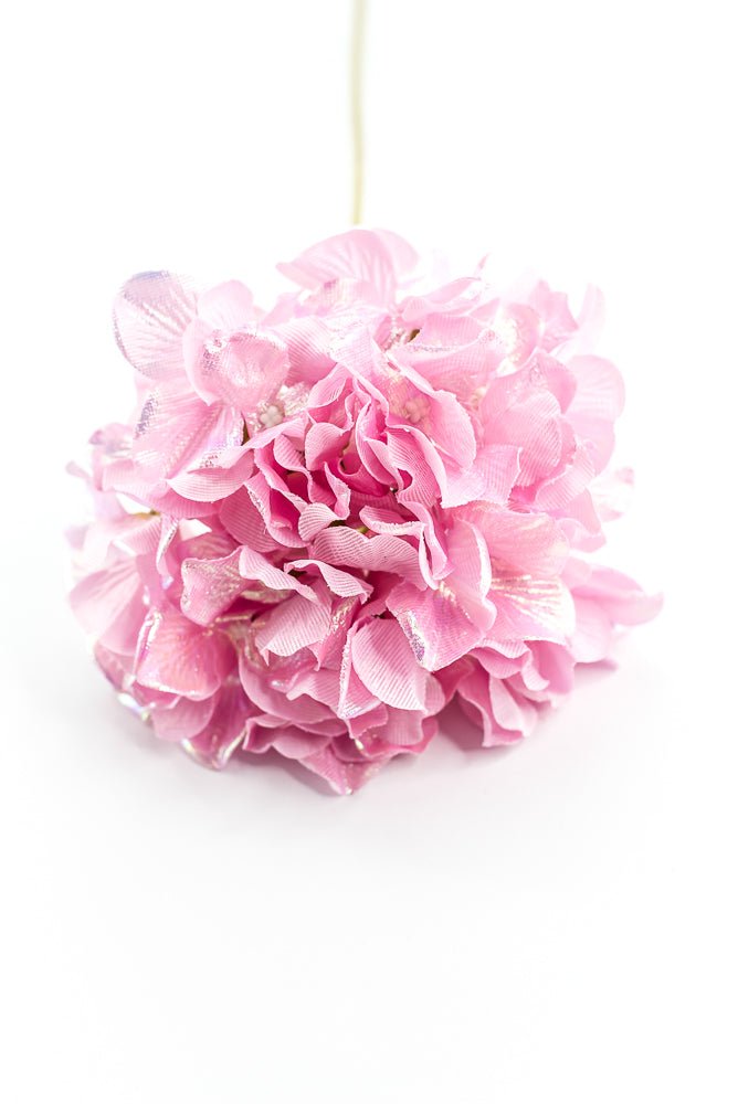 Pink Glossy Hydrangea Stem - Greenery Market86305PK