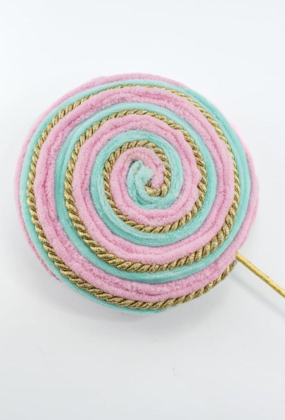 Pink, gold, and mint lollipop ornament - Greenery Market85903PKBL