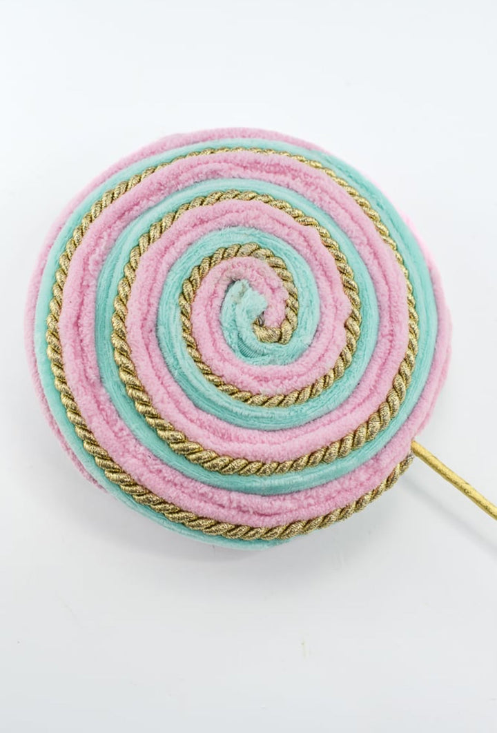 Pink, gold, and mint lollipop ornament - Greenery Market85903PKBL