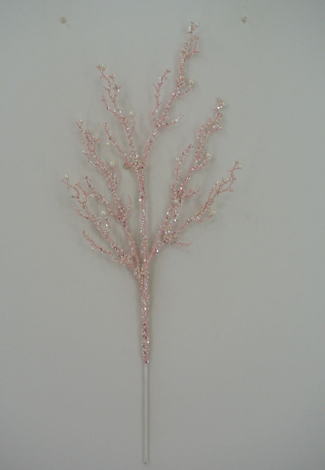 Pink Iced Pearl Twig Spray - Greenery Market40283 - PK