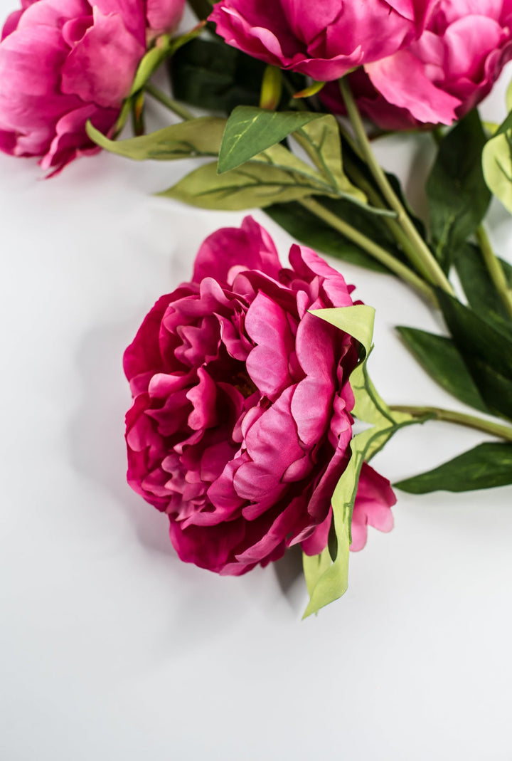 Pink Peony artificial flower spray - Greenery Marketartificial flowersMTF23105 BTY