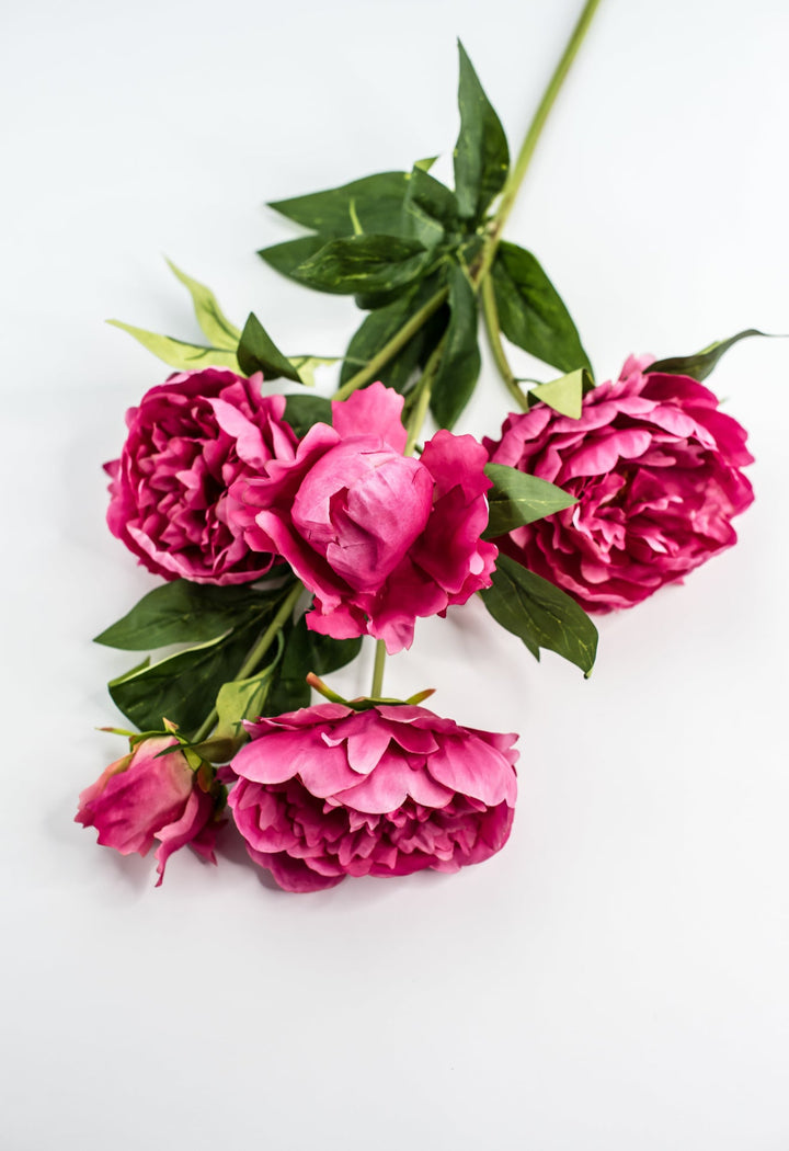 Pink Peony artificial flower spray - Greenery Marketartificial flowersMTF23105 BTY