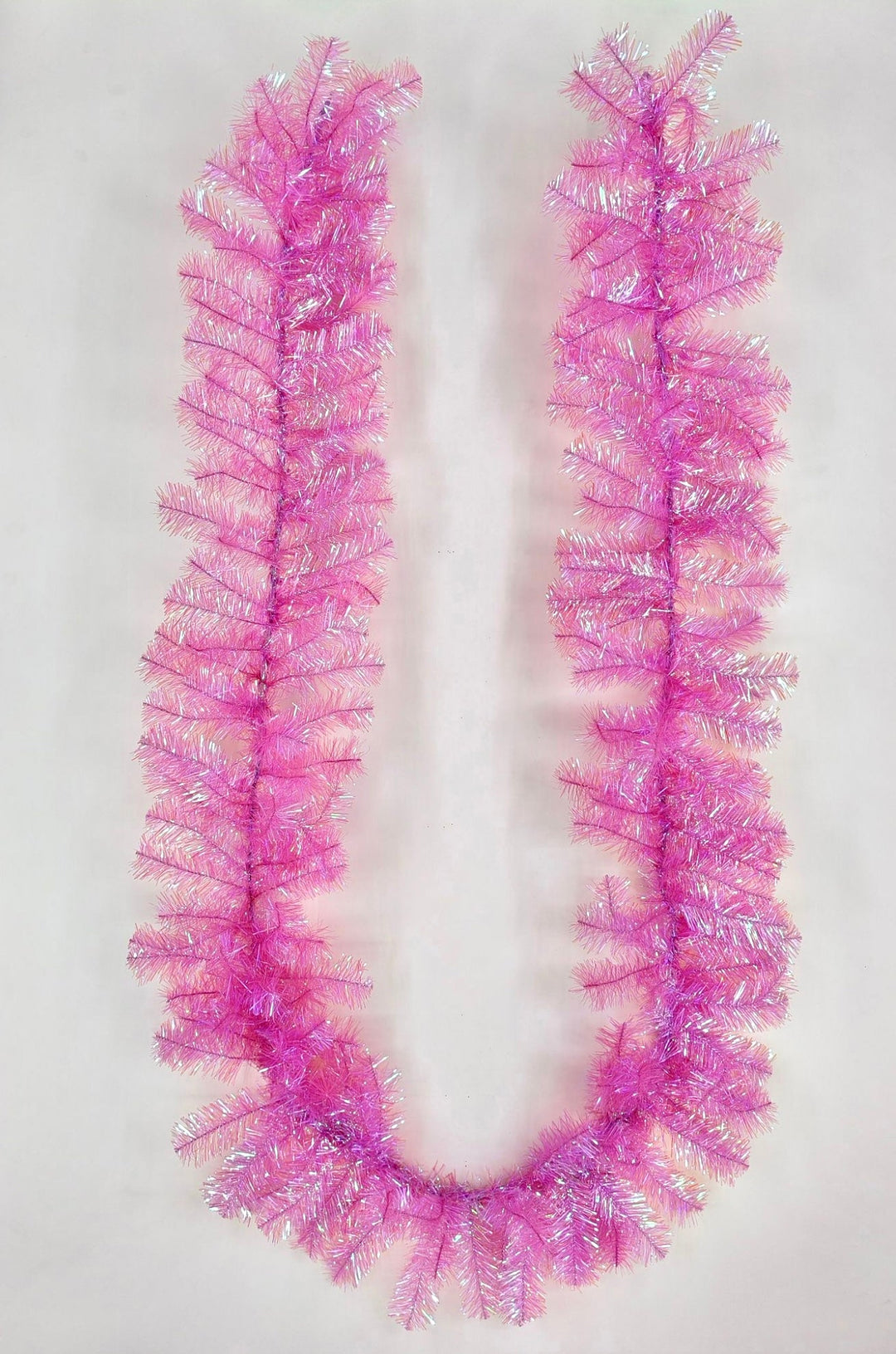 Pink pine tinsel garland base - 9’ - Greenery Marketwreath base & containers85221 - PK