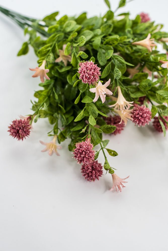 Pink Thistle Filler Flower Bush - Greenery Market84999 - PK