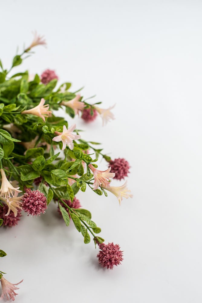 Pink Thistle Filler Flower Bush - Greenery Market84999 - PK