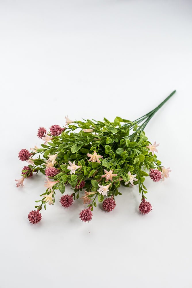 Pink Thistle Filler Flower Bush - Greenery Market84999 - PK