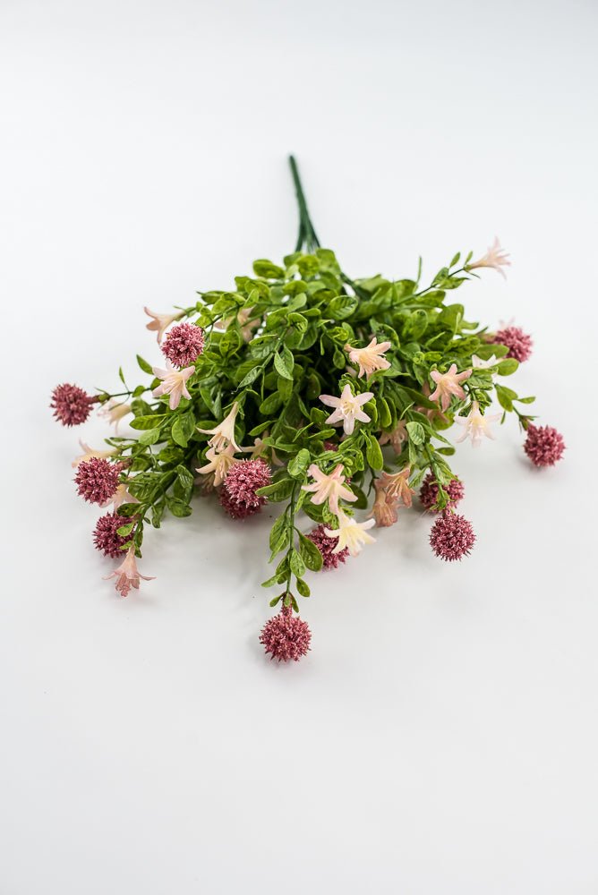 Pink Thistle Filler Flower Bush - Greenery Market84999 - PK