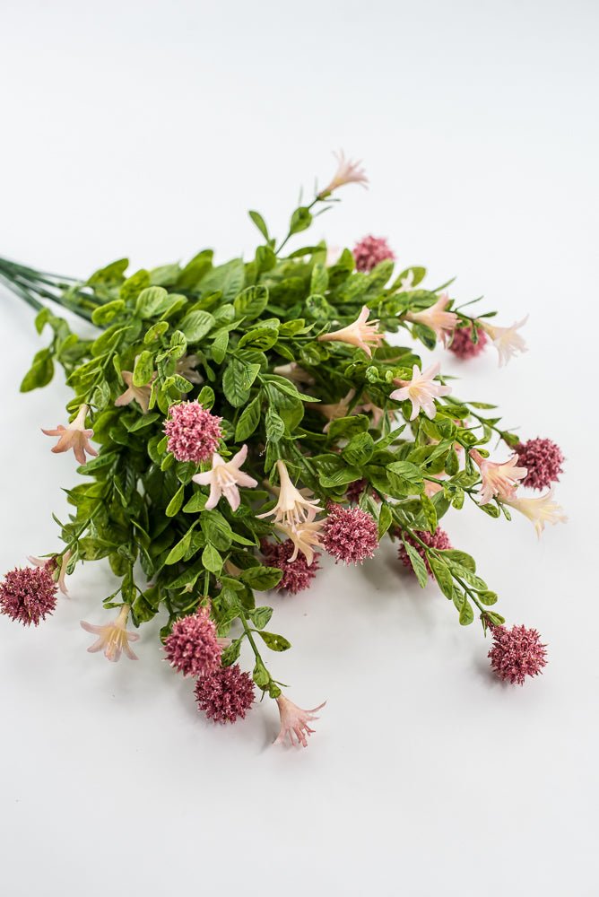 Pink Thistle Filler Flower Bush - Greenery Market84999 - PK