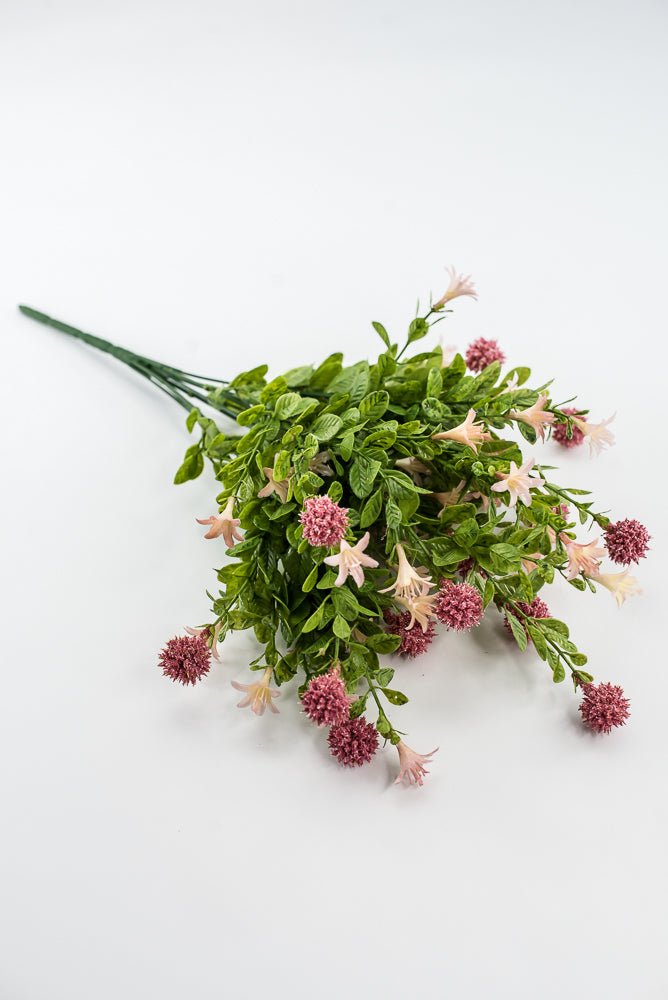 Pink Thistle Filler Flower Bush - Greenery Market84999 - PK