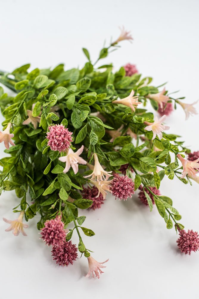 Pink Thistle Filler Flower Bush - Greenery Market84999 - PK