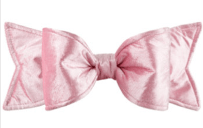 Pink Velvet Bow Ornament - Greenery MarketXM2127 - PK