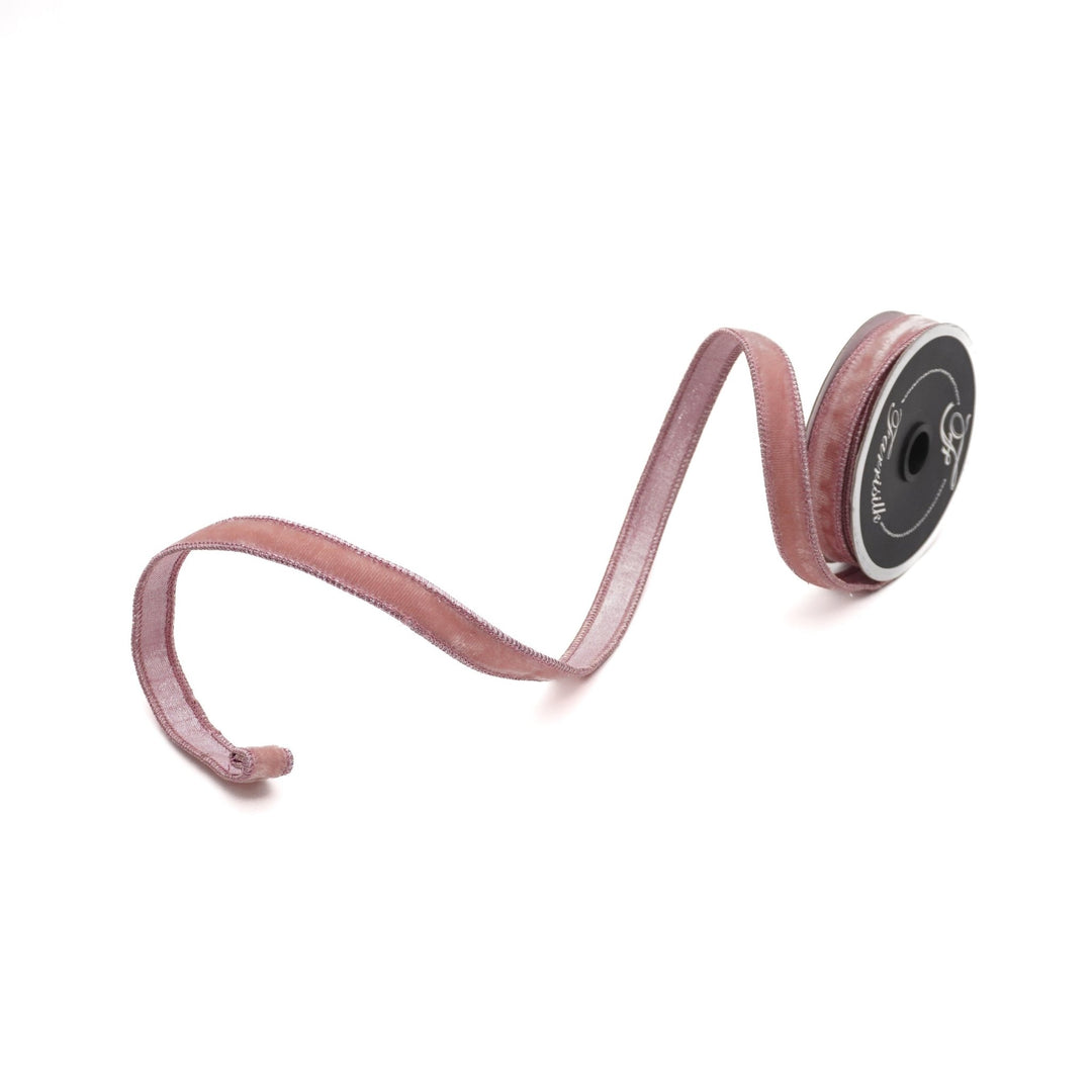 Pink Velvet Luster Farrisilk Wired Ribbon - .75" - Greenery MarketRibbons & TrimRV000 - 14