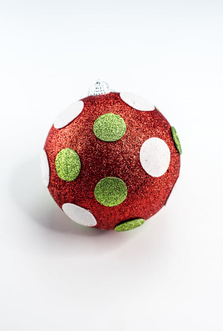 Polkadot Ball Ornament - Greenery MarketHoliday Ornaments84175RWG