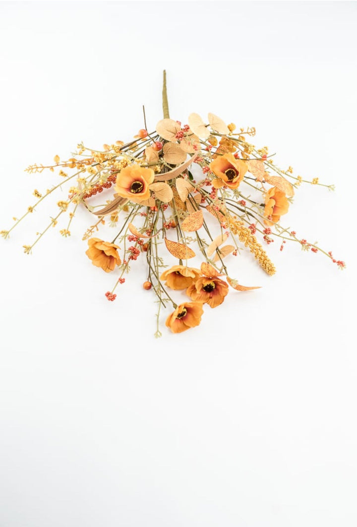 Poppy Flower Silk Filler Bush - Greenery Market57224FA