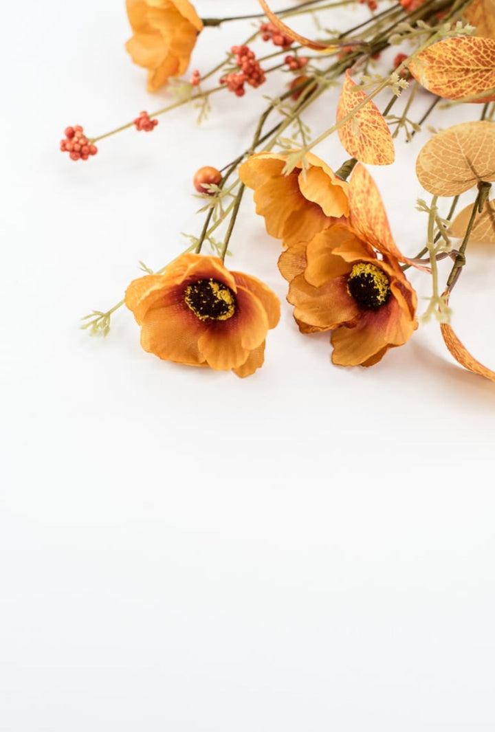 Poppy Flower Silk Filler Bush - Greenery Market57224FA