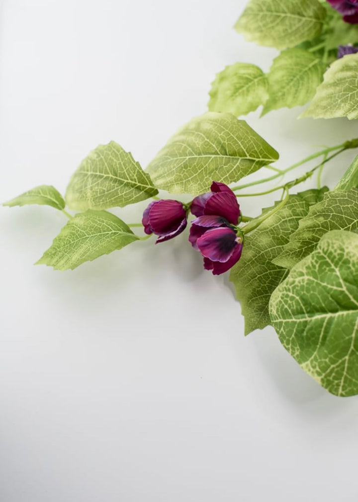 Poppy, hydrangea, and greenery spray - Greenery Marketartificial flowers63961